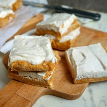 Keto Carrot Cake Bars Recipe