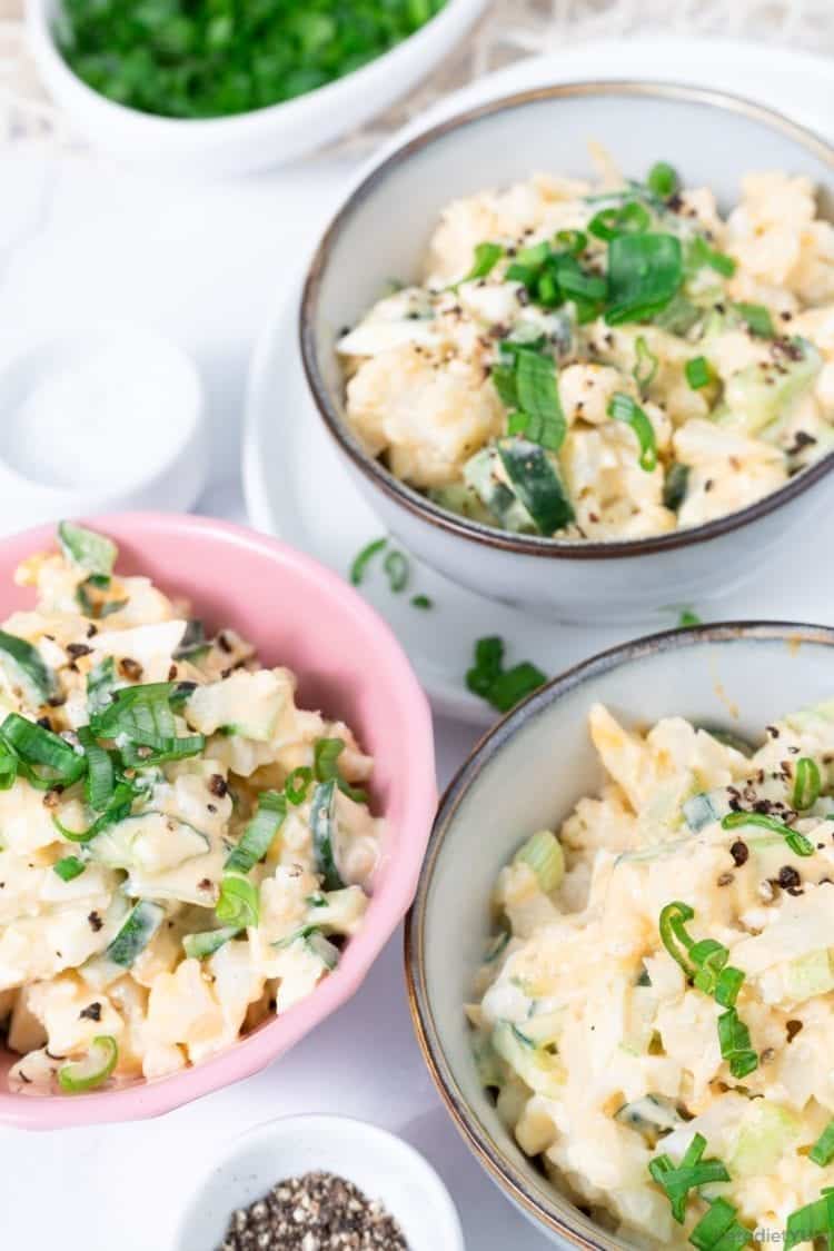Keto Cauliflower Salad Recipe cauliflower salad recipe