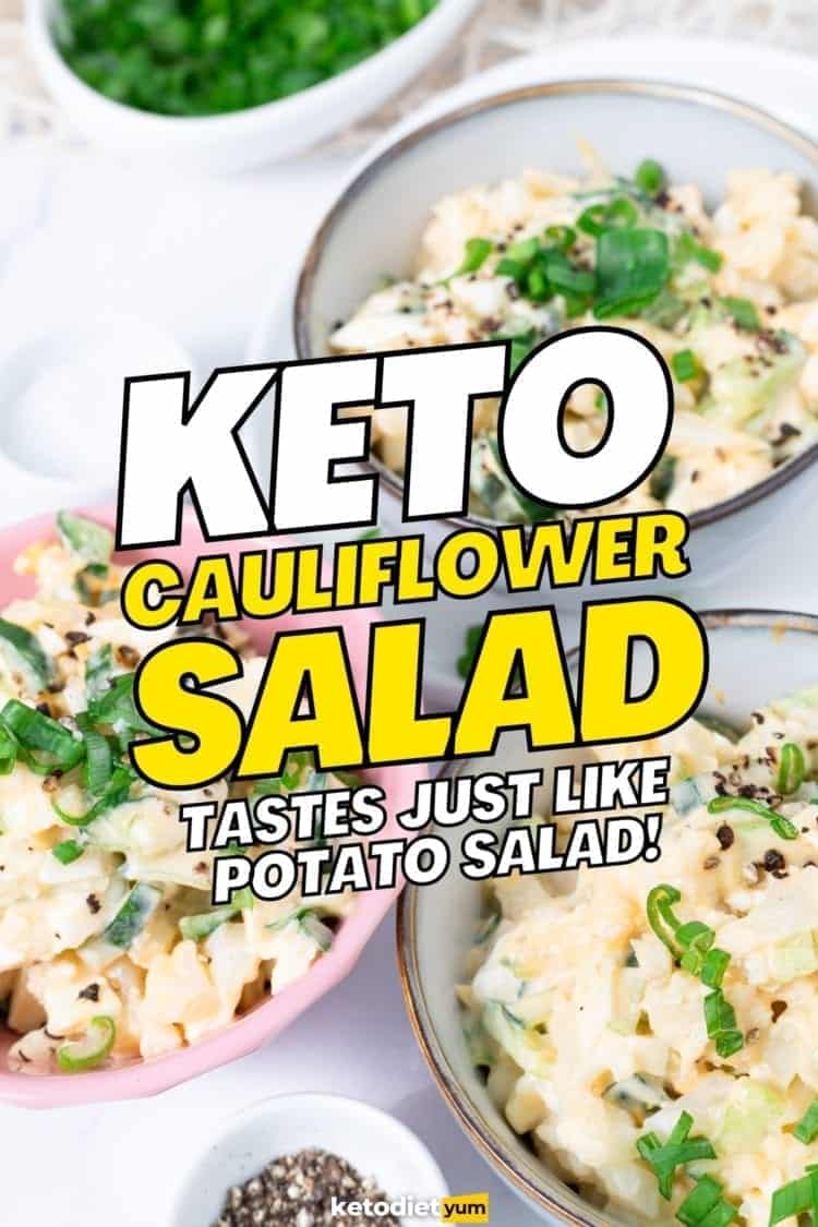 Keto Cauliflower Salad Recipe