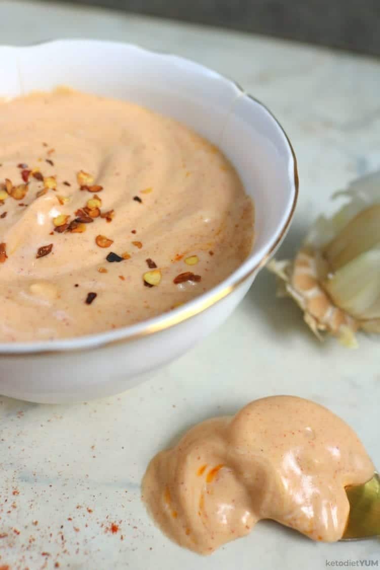 Spicy garlic aioli