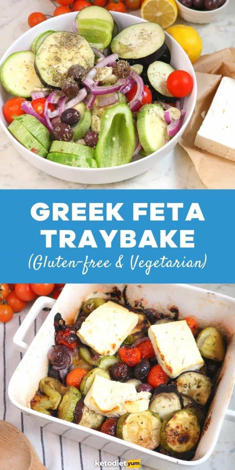 Vegetarian Greek Feta Traybake