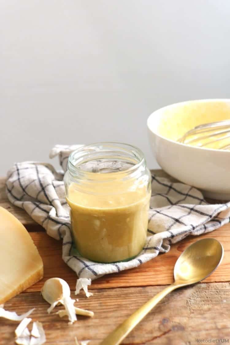 Keto Caesar Salad Dressing