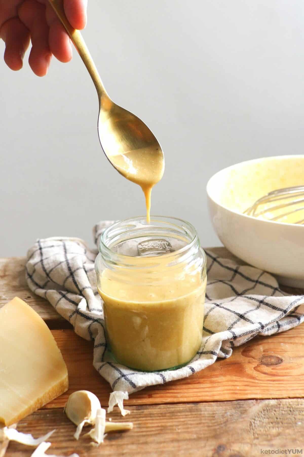 Best Keto Caesar Salad Dressing Recipe