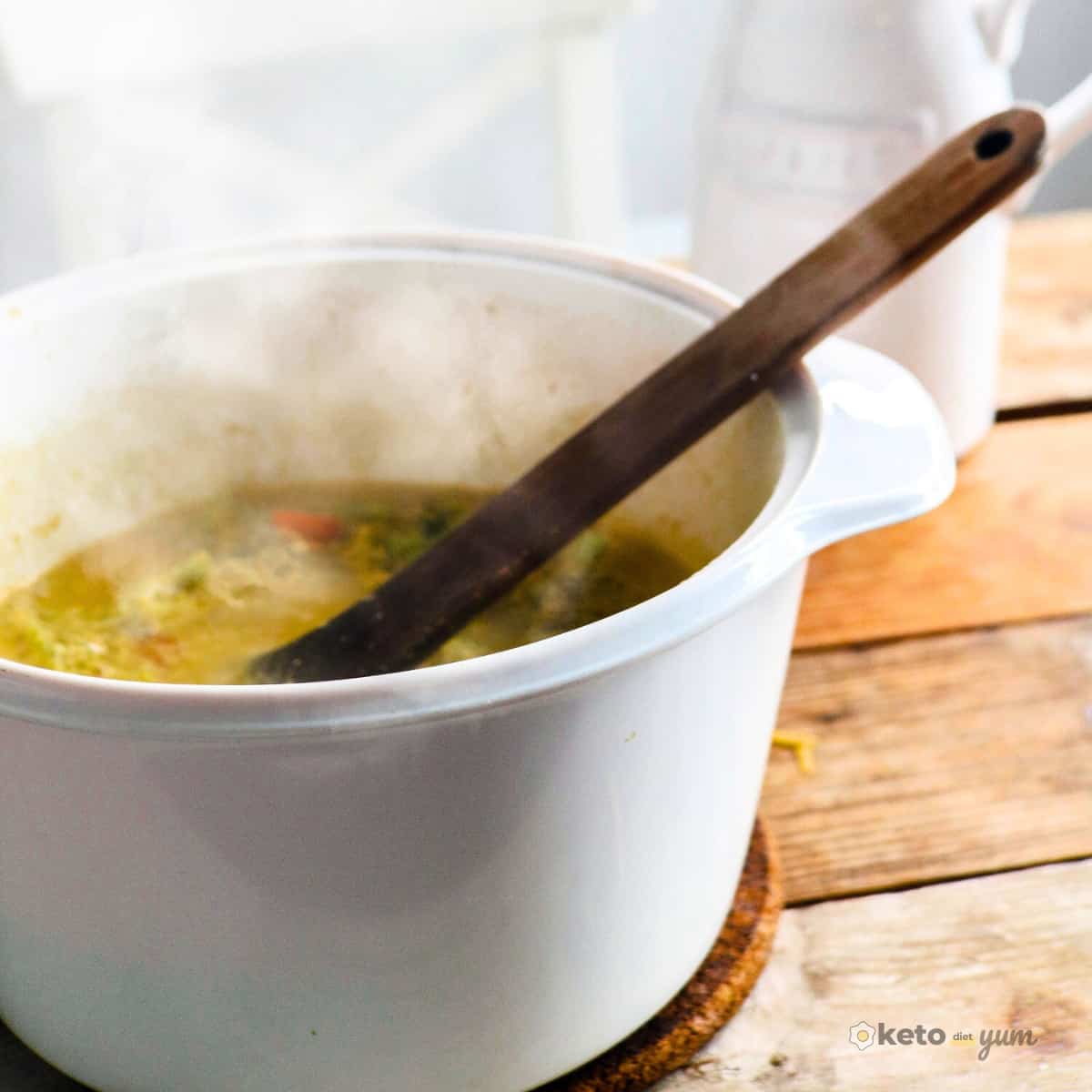 Keto Broccoli Cheddar Soup