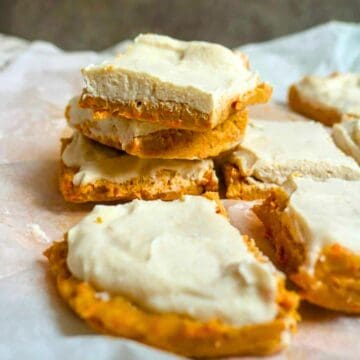 Keto Carrot Cake Bars Recipe