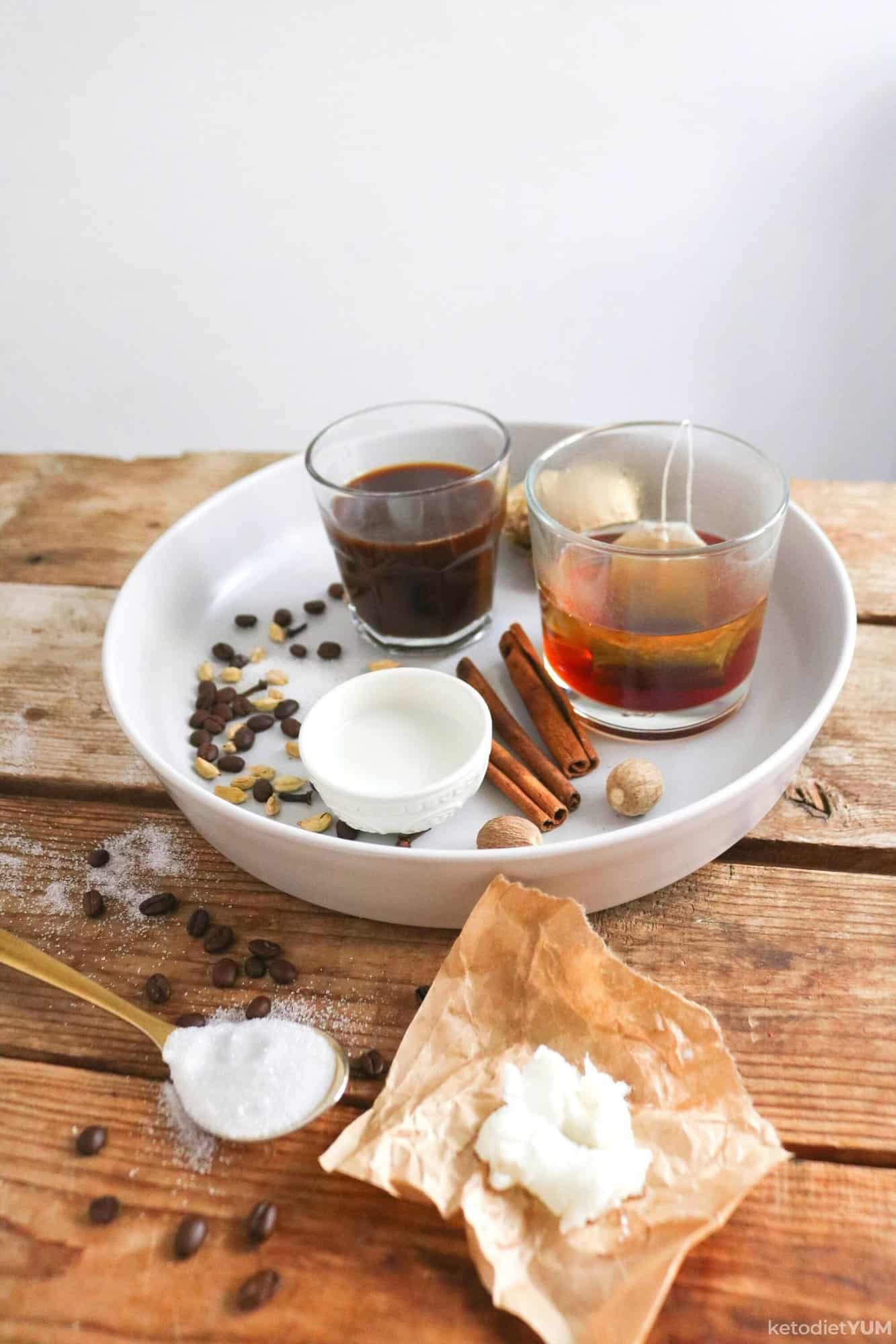 Keto Chai Tea Latte With Caffeine Hit - Keto Diet Yum