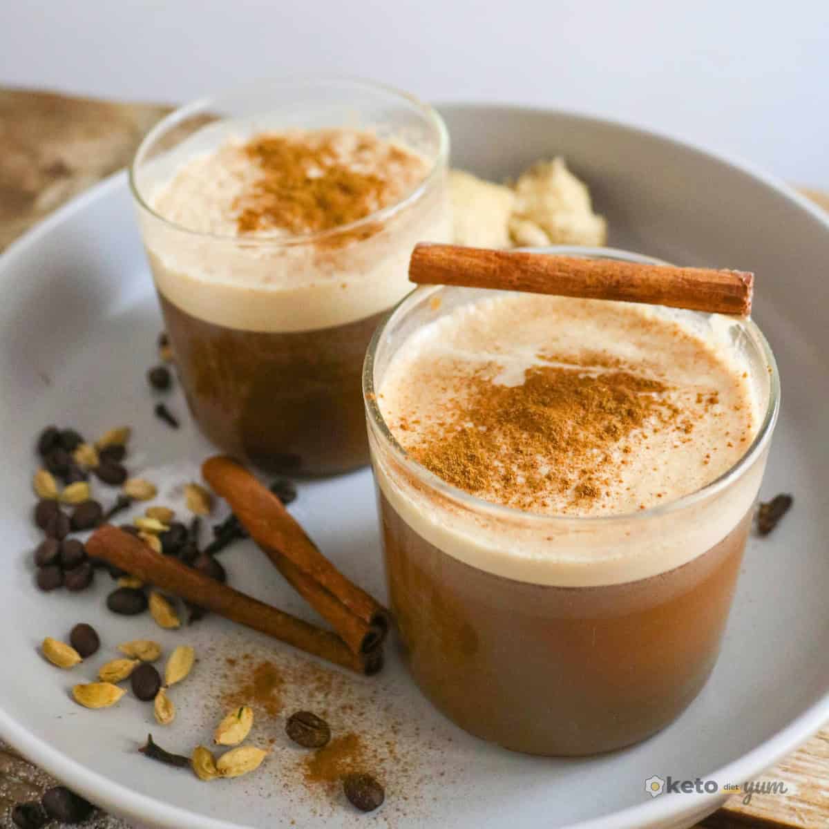 Keto Chai Tea Latte (Starbucks Copycat) Keto Chai Tea Latte (Starbucks Copycat)