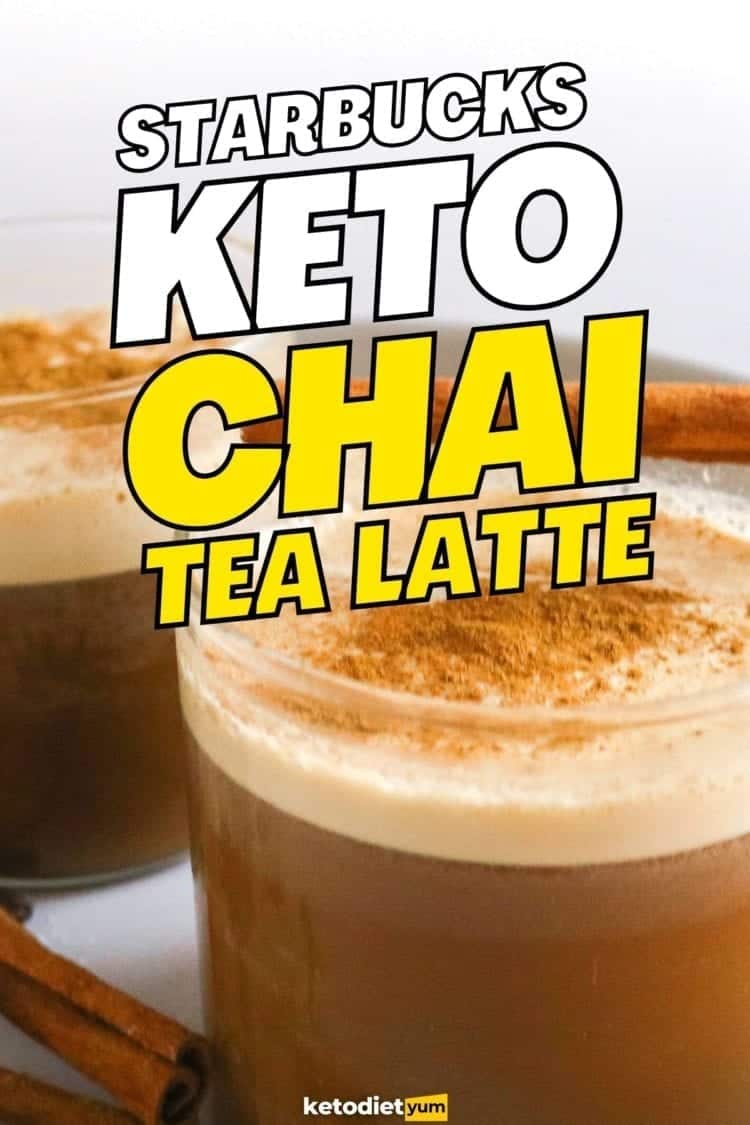 Keto Chai Tea Latte Starbucks Copycat
