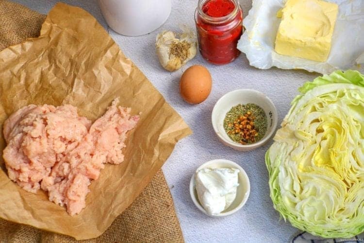 Keto chicken patties ingredients