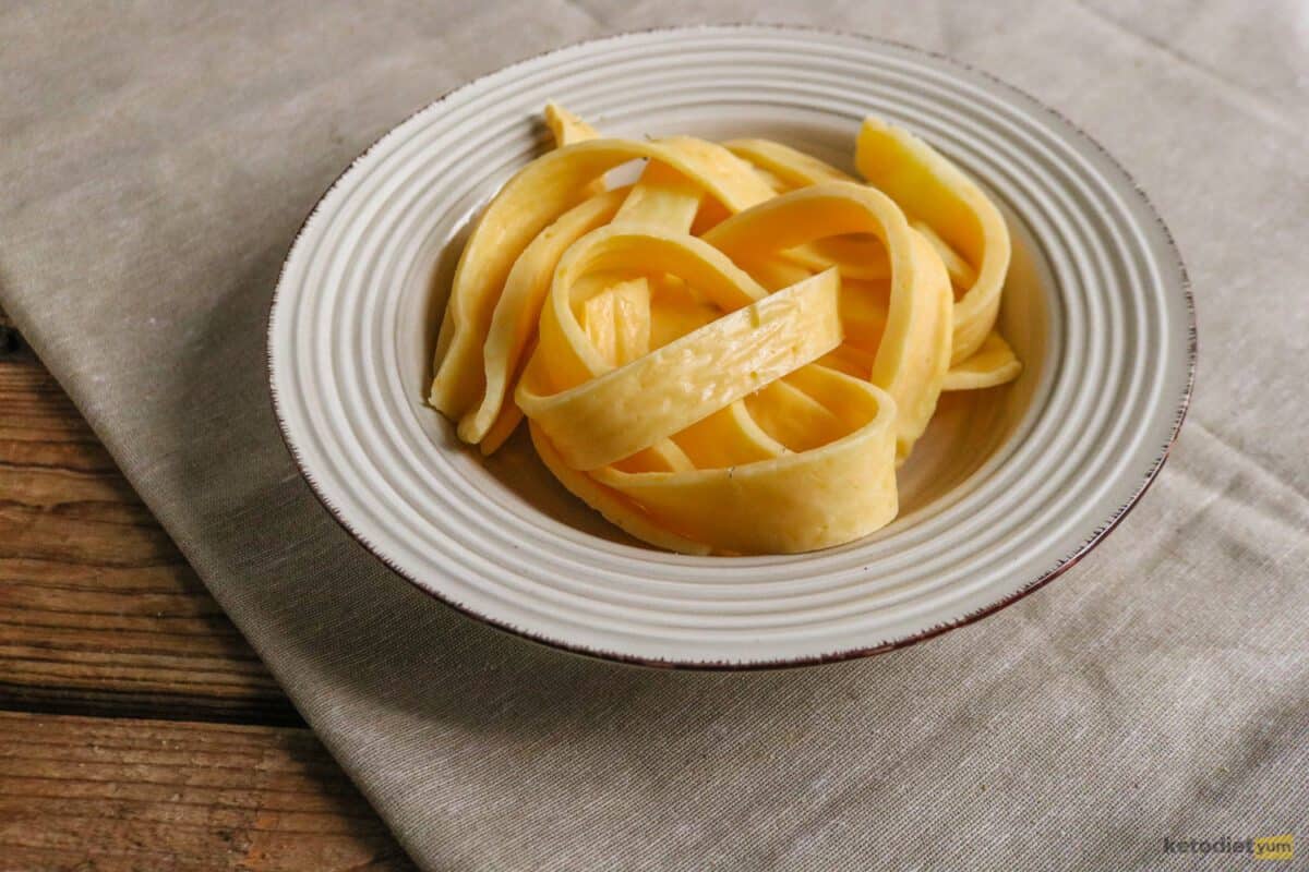 3-Ingredient Keto Pasta Keto Pasta