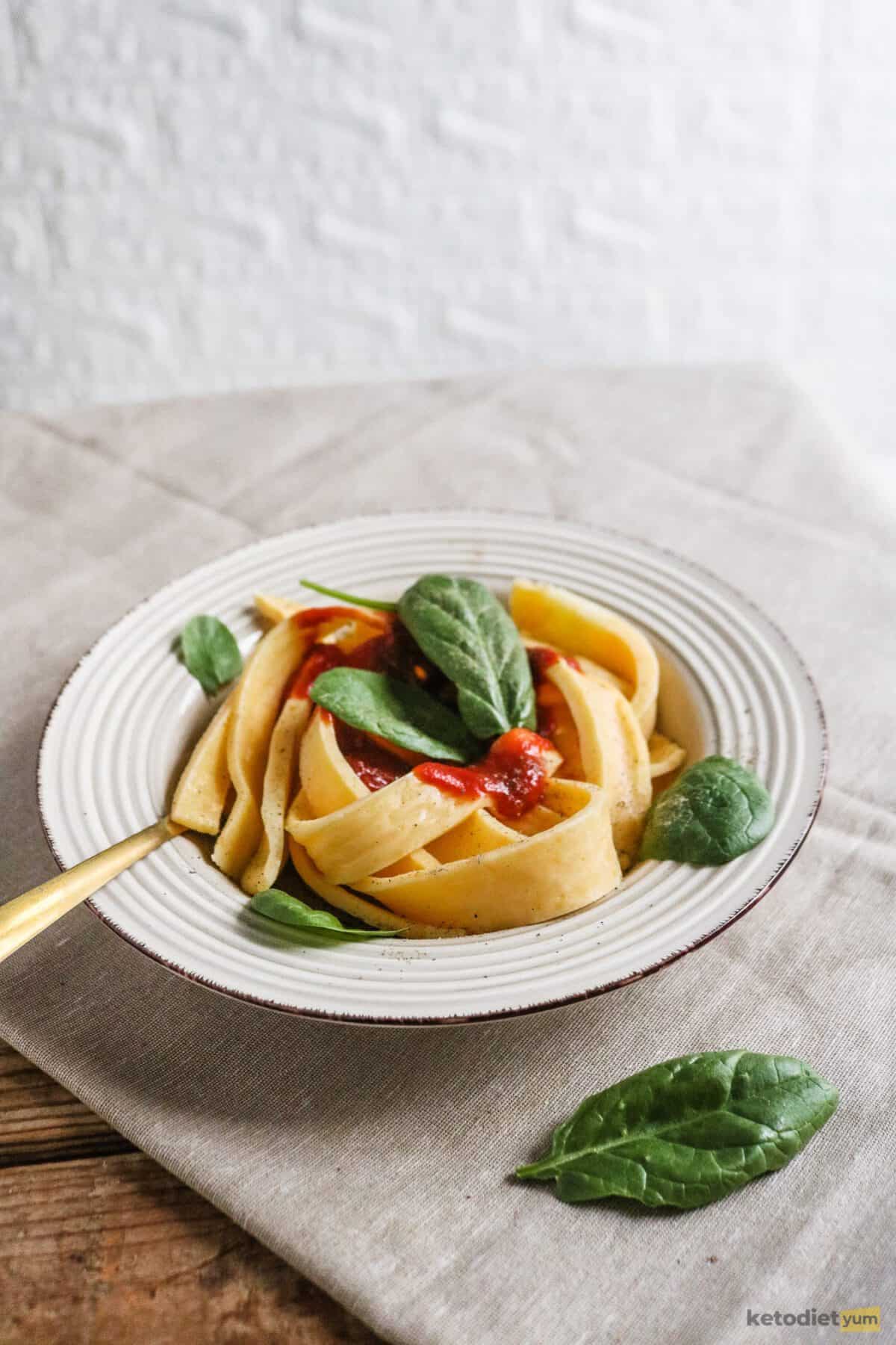 3-Ingredient Keto Pasta Keto Pasta