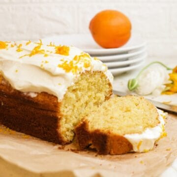 Keto Orange Cake with Almond Flour