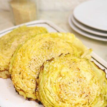 Keto Roasted Cabbage Steaks
