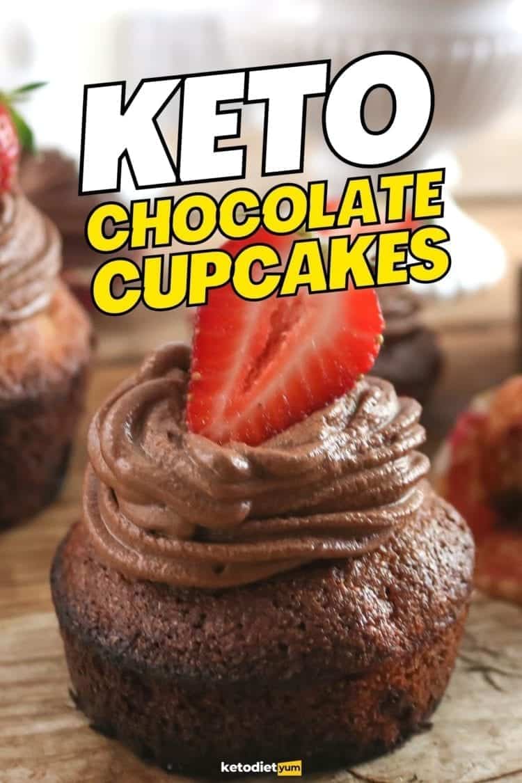 Low Carb Keto Chocolate Cupcakes