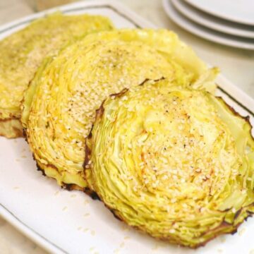 Keto Roasted Cabbage Steaks