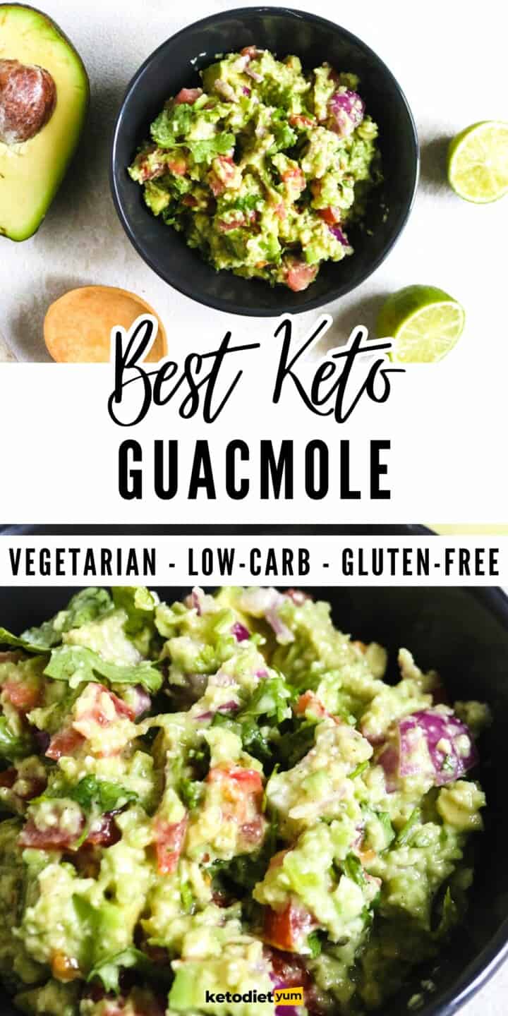 Easy Avocado Keto Guacamole Recipe