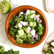 Keto Cucumber Salsa Recipe