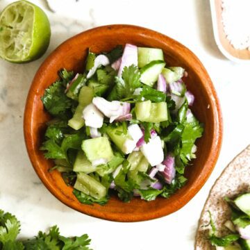 Easy Cucumber Salsa Recipe