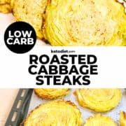 Keto Roast Cabbage Steaks