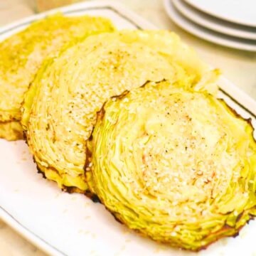 Keto Roasted Cabbage Steaks