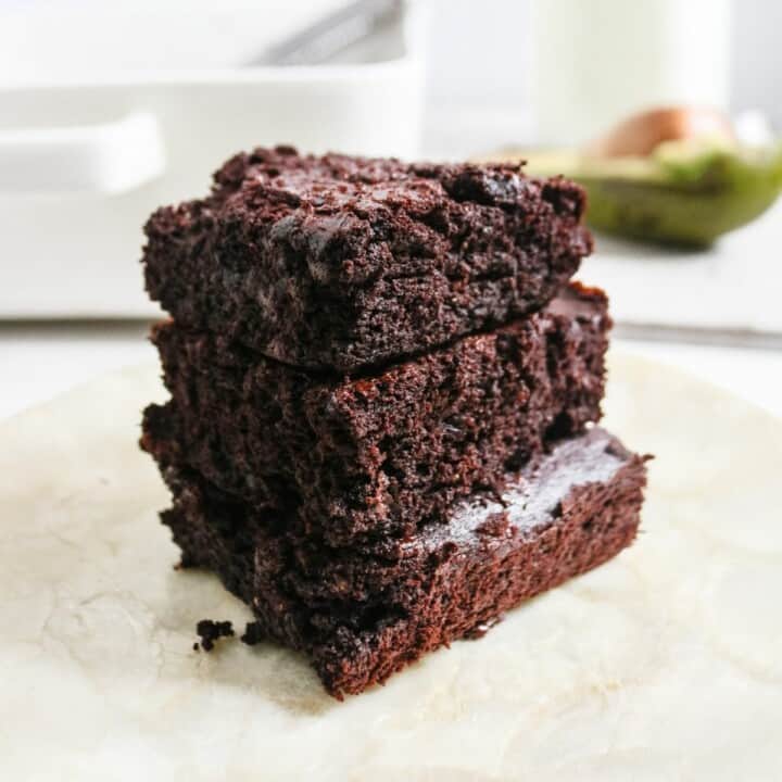 Keto Avocado Brownies Recipe (Sugar Free Brownies)