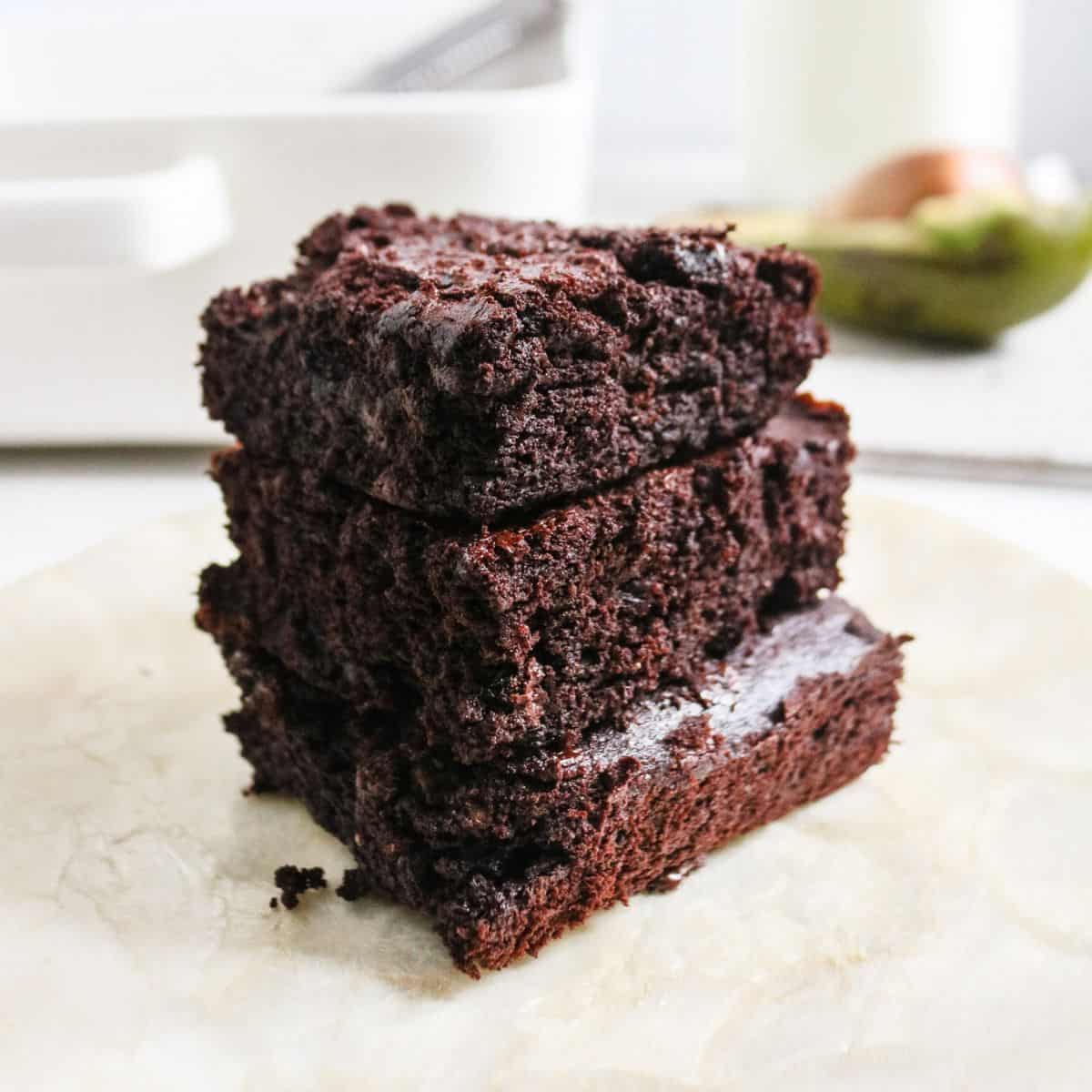 Keto Avocado Brownies Recipe Keto Avocado Brownies Recipe