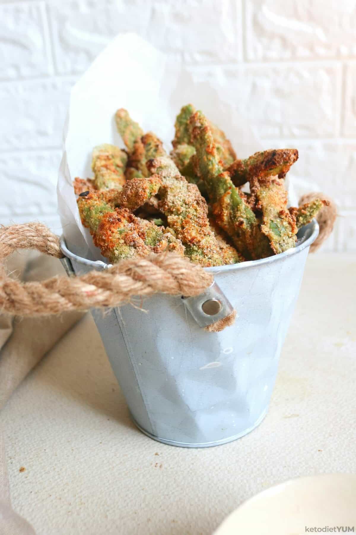 Baked Green Bean Fries