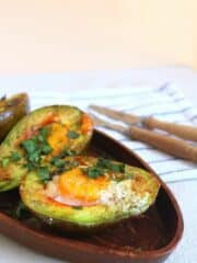 Baked Avocado Egg Boats Recipe