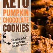 Best Pumpkin Spice Chocolate Chip Cookies