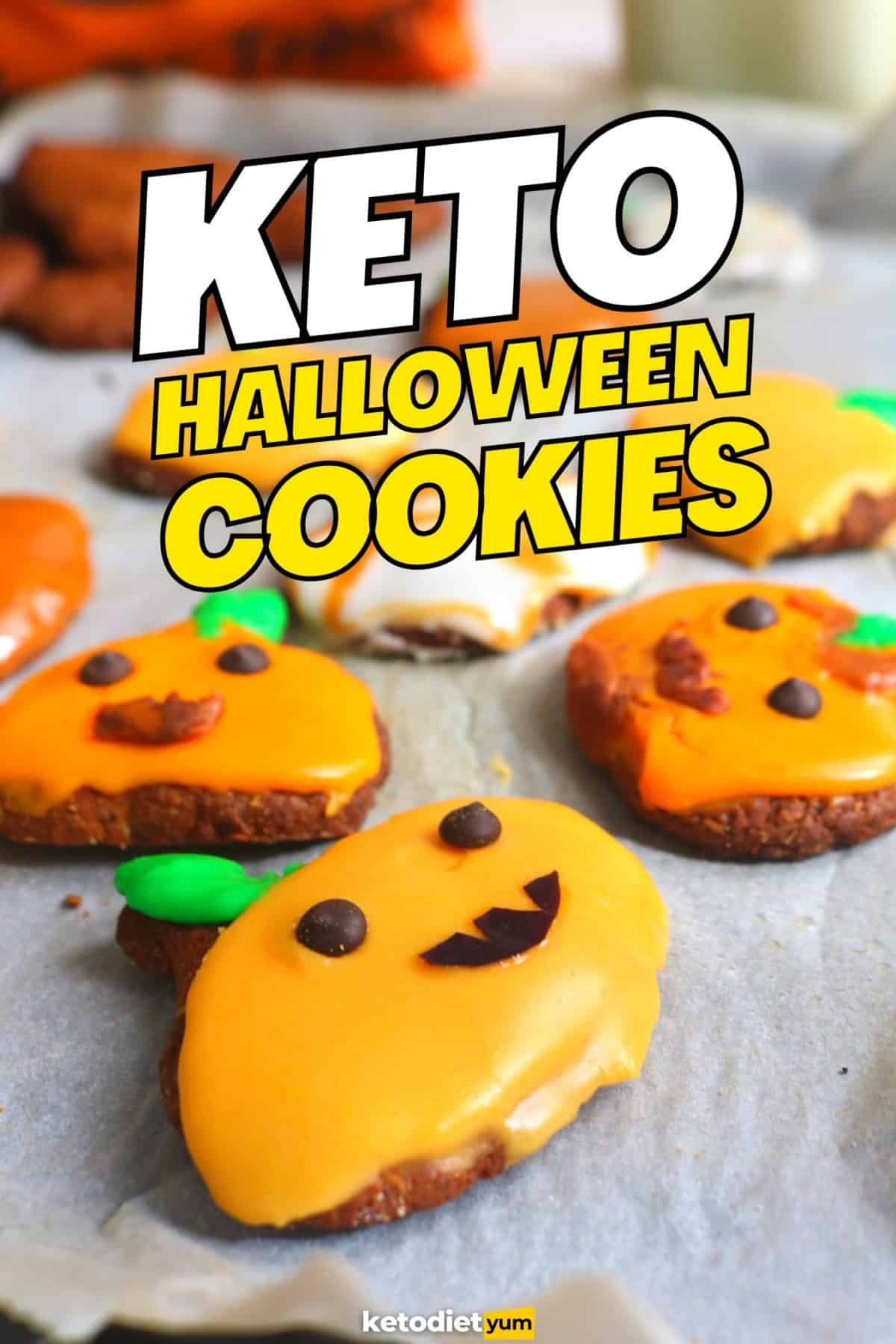 Halloween Pumpkin Cookies