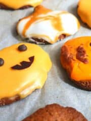 Keto Halloween Pumpkin Cookies