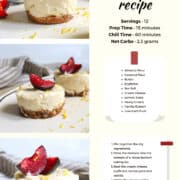 No Bake Keto Cheesecake