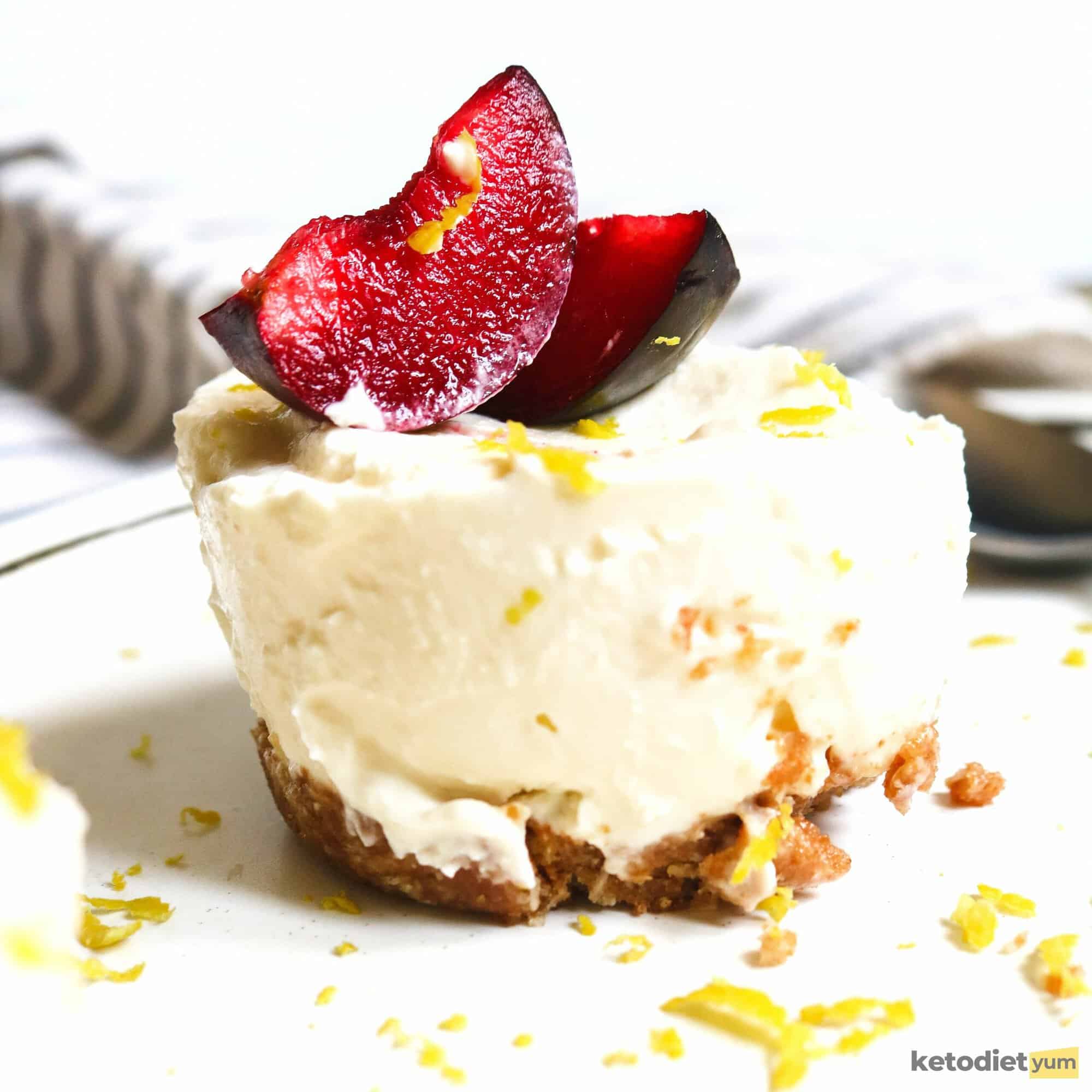 No Bake Keto Cheesecake Recipe