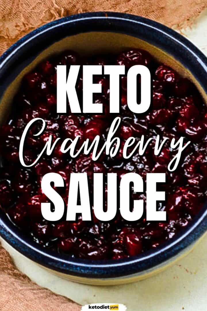 Delicious Keto Cranberry Sauce Recipe