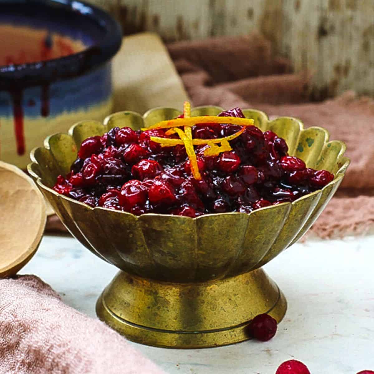 Keto Cranberry Sauce