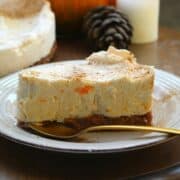 No-Bake Keto Pumpkin Cheesecake