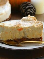 No-Bake Keto Pumpkin Cheesecake