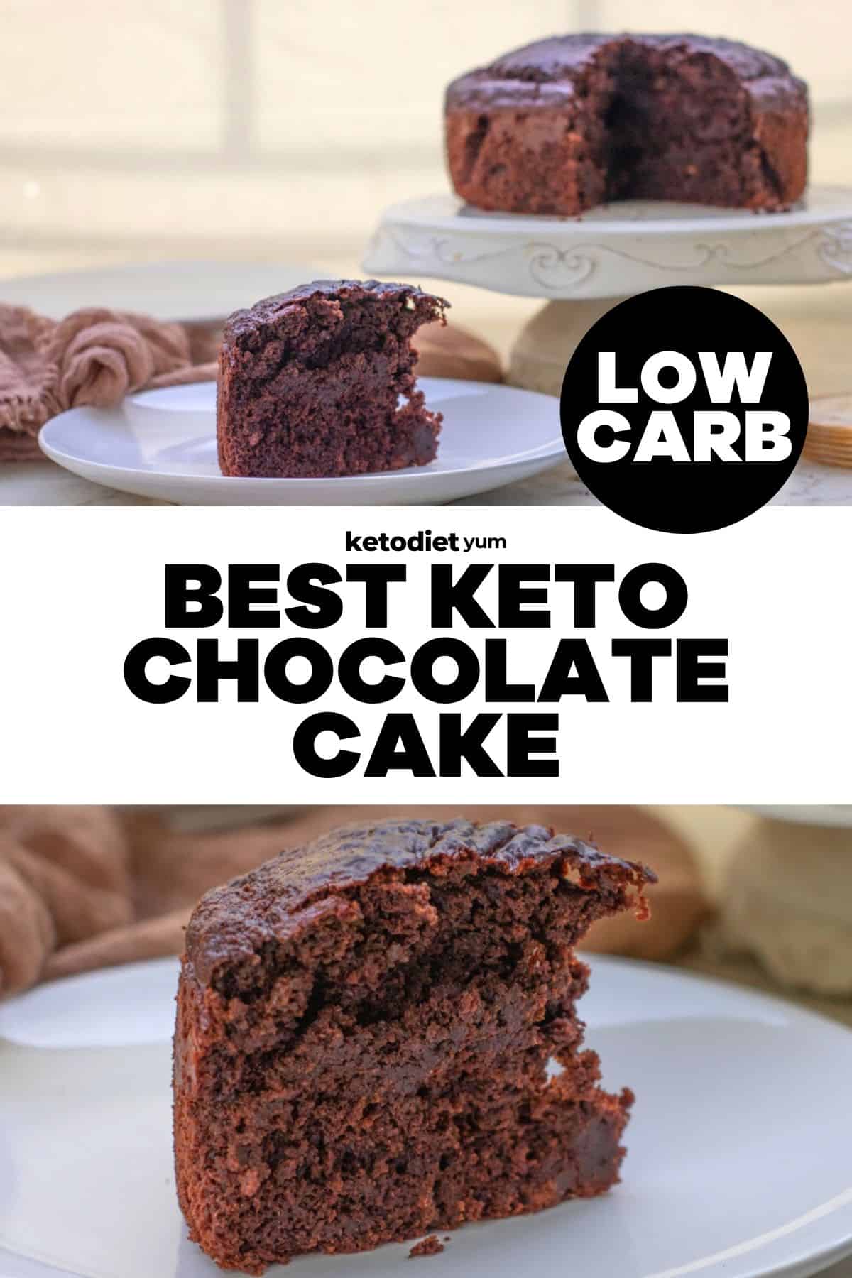 Best Keto Chocolate Cake With Low Carb Frosting - Keto Yum