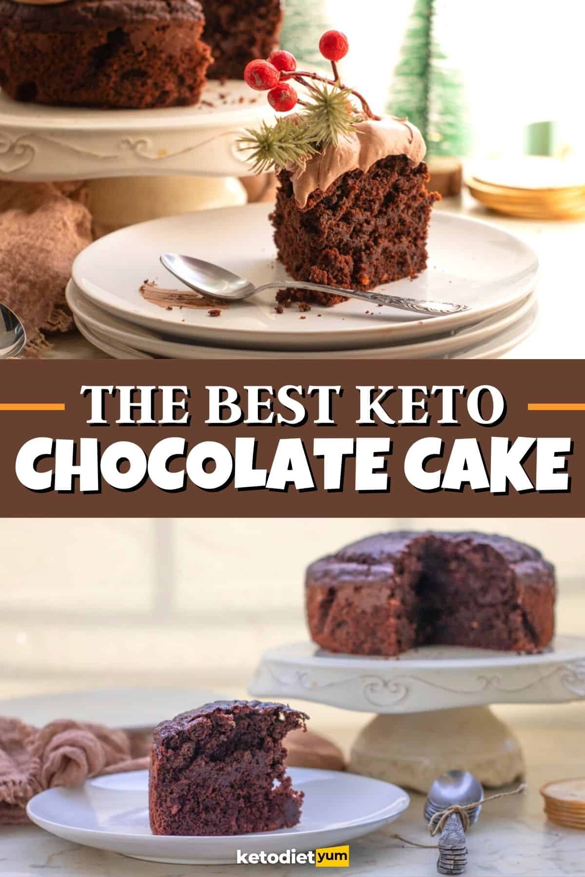 Keto Chocolate Cake Recipe (Easy and Delicious)