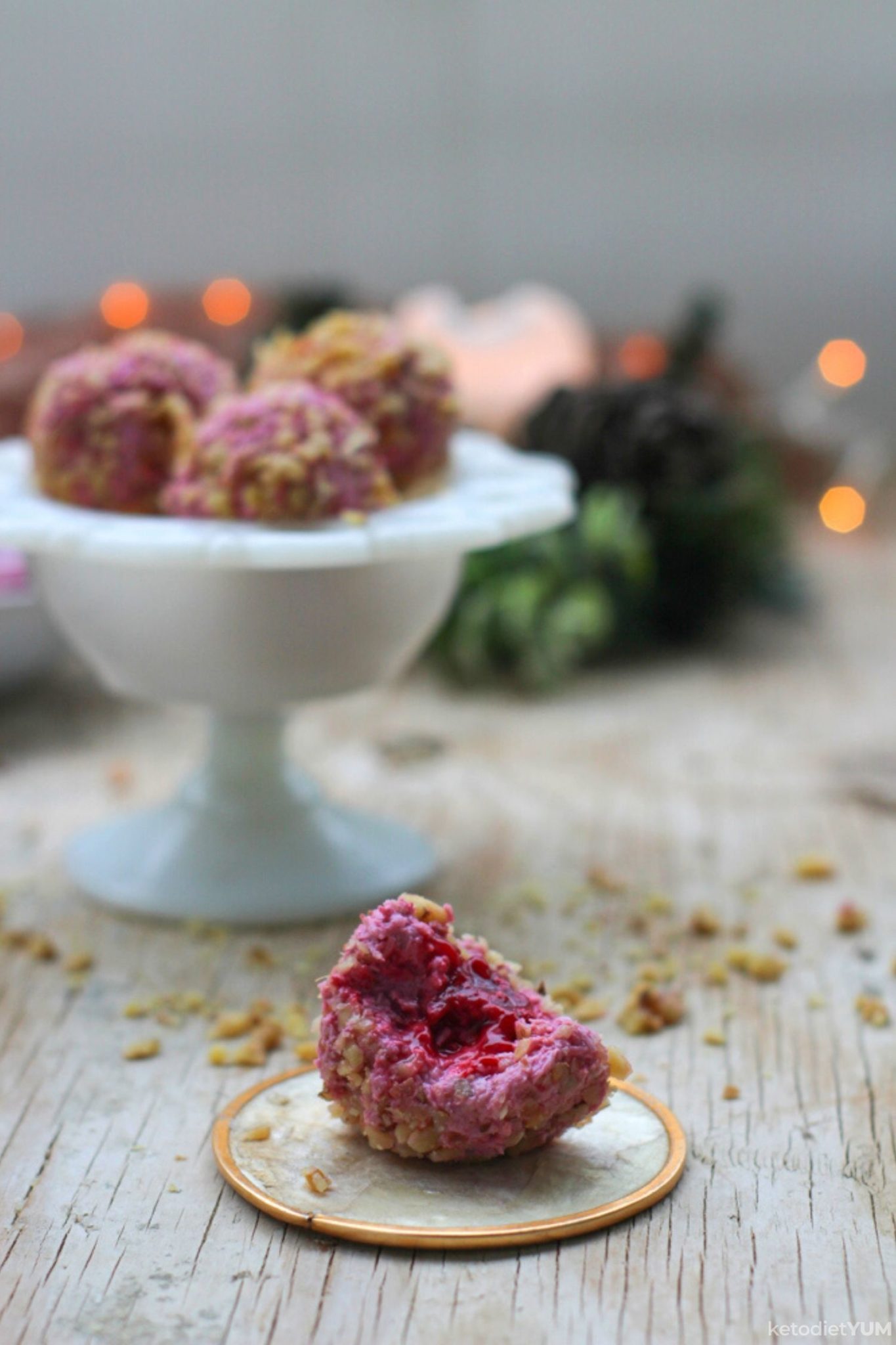 NoBake Keto Raspberry Cheesecake Bites Keto Diet Yum