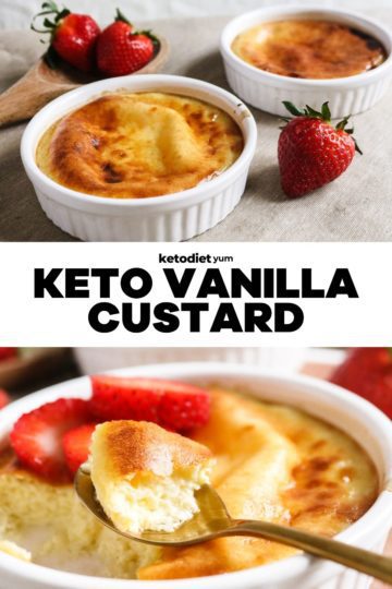Best Keto Vanilla Custard Recipe