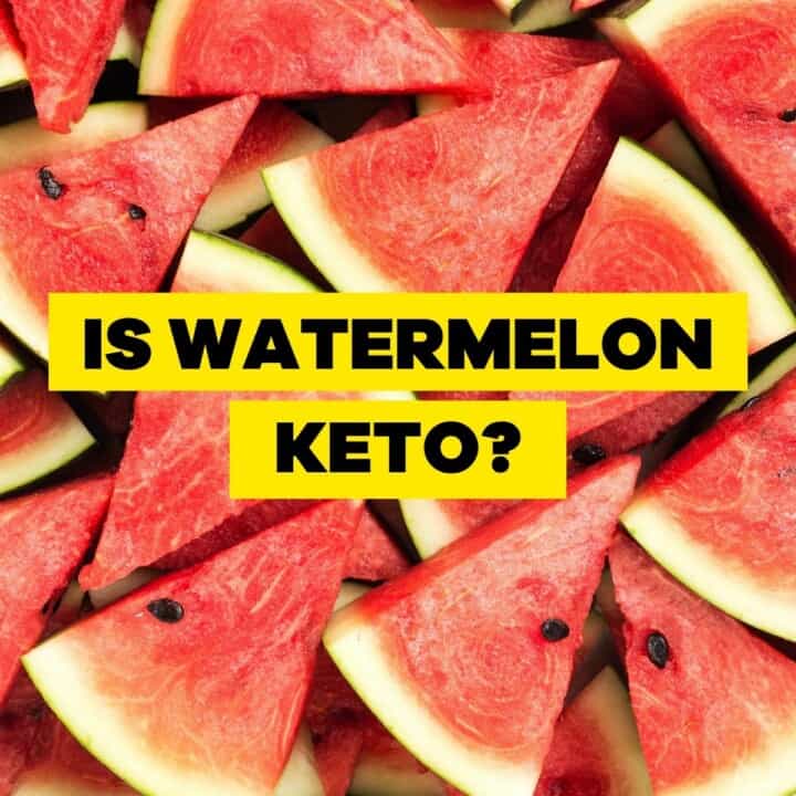 Is Watermelon KetoFriendly? Net Carbs In Watermelon