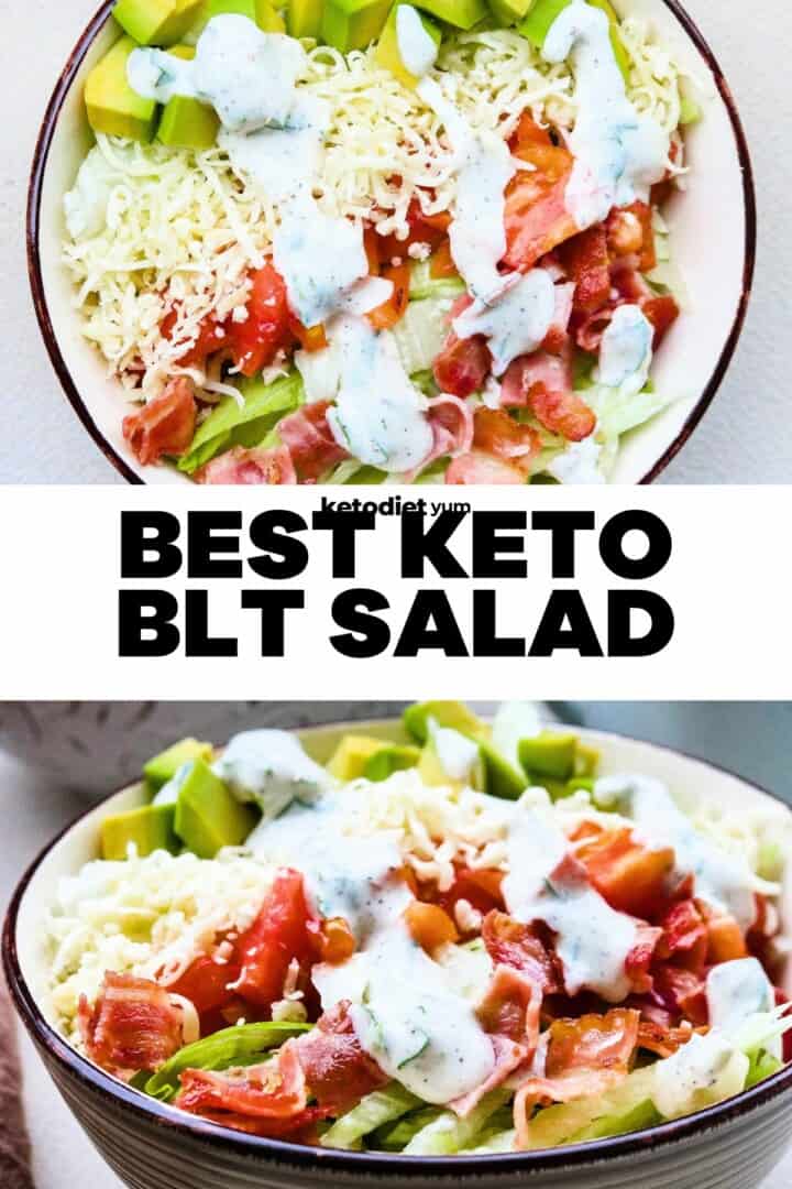 The Best Keto BLT Salad Recipe