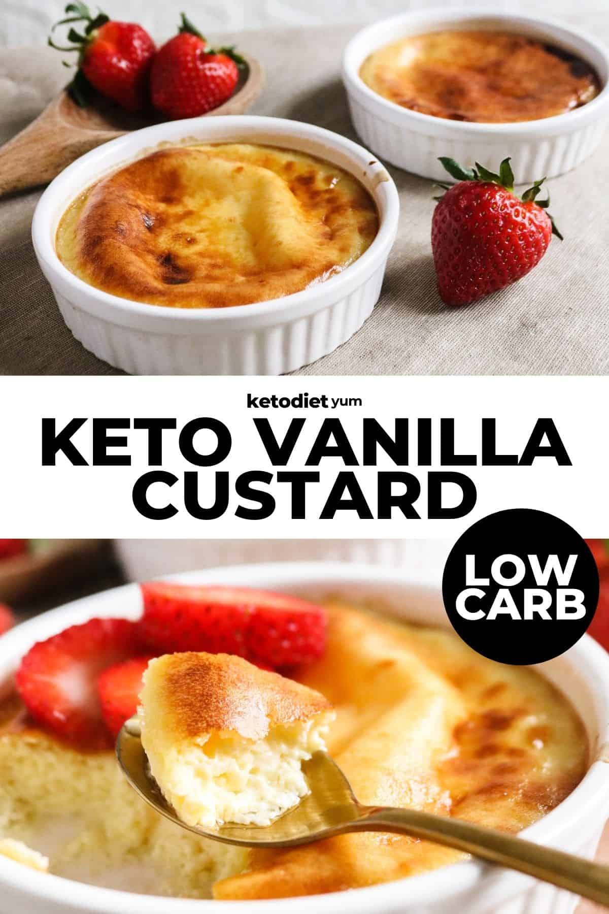 The Best Keto Vanilla Custard Recipe