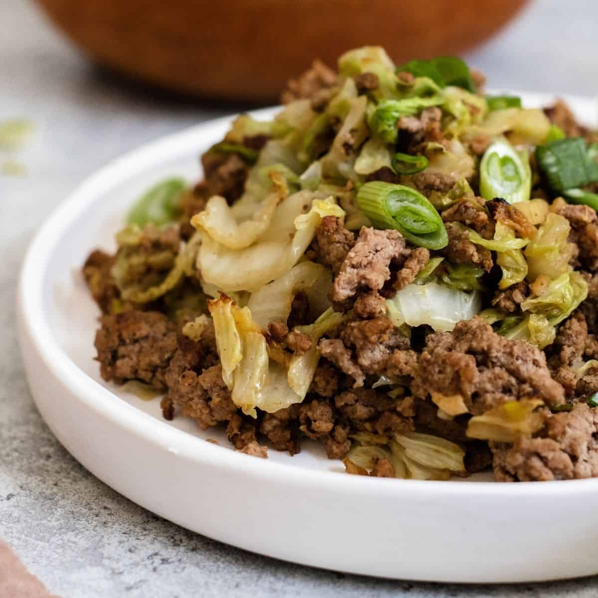 Chinese Cabbage Stir Fry (Healthy Keto Recipe) Chinese Cabbage Stir Fry