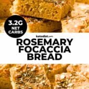 Keto Focaccia Bread