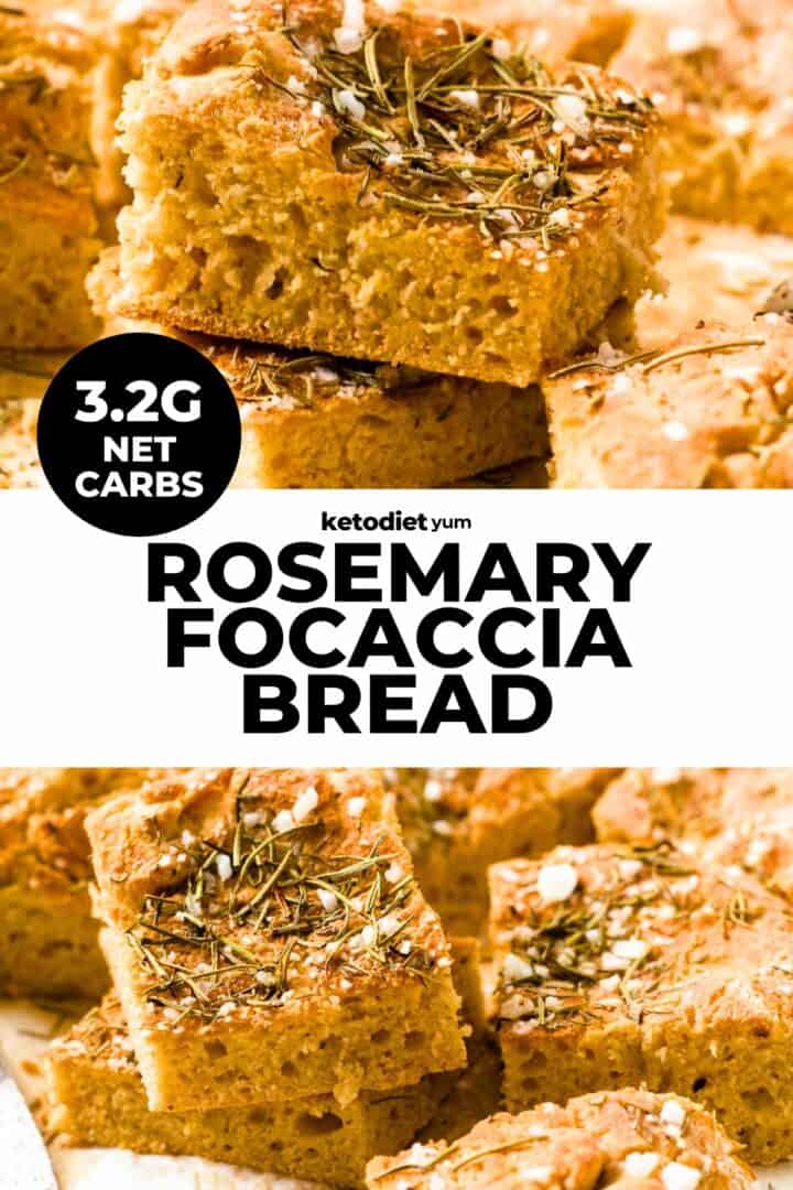 Keto Focaccia Bread