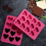 Heart-Shaped Silicon Mold