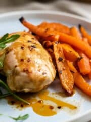 Keto Roasted Chicken And Carrots