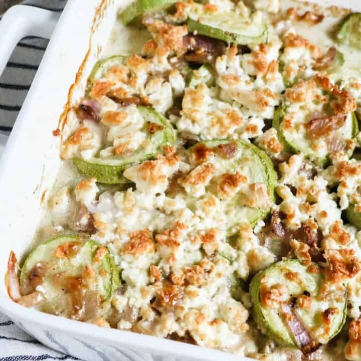 Cheesy Keto Zucchini Casserole Keto Diet Yum